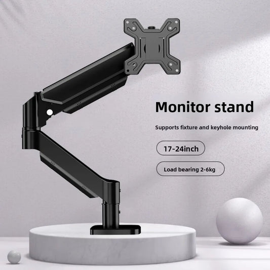 360° Rotating Monitor Arm | Ergonomic Desktop Mount, Universal Fit