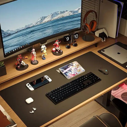Leather Desk Mat | Large Mouse Pad, Keyboard Mat & Office Desk Protector