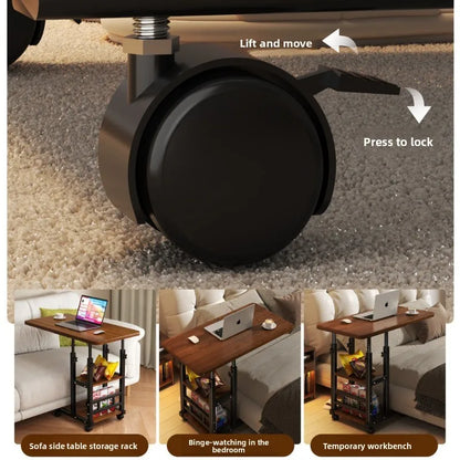 Adjustable Bedside Desk | Laptop Holder & Reading Table for Bed, Office & Gaming