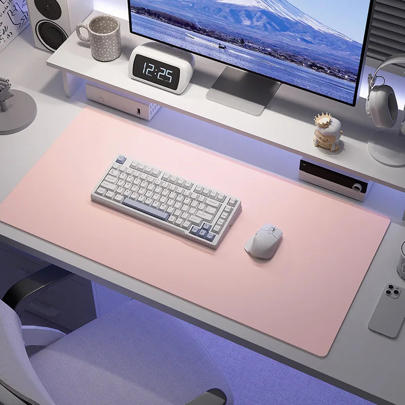 Leather Desk Mat | Large Mouse Pad, Keyboard Mat & Office Desk Protector