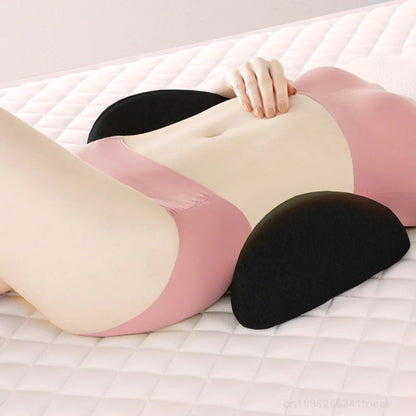 Memory Foam Lumbar Pillow | Ergonomic Back Support for Sleeping