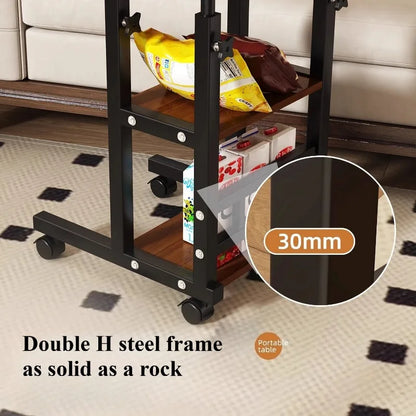 Small Space-Saving Desk | Multi-Functional Study Table for Bedroom, Dorm & Office