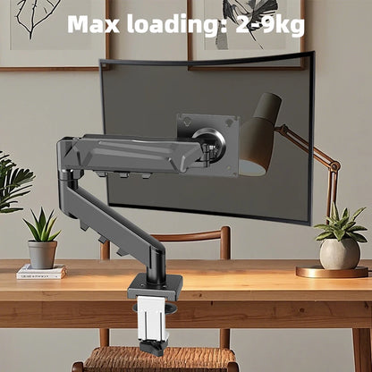 Single Monitor Arm for 13-32" Screens | Full Motion Swivel Desktop Stand